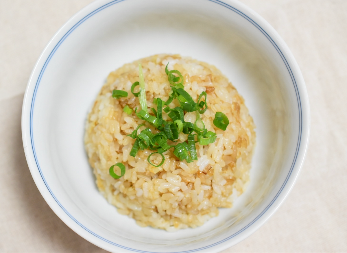 お店のあの味！究極のガーリックライス！