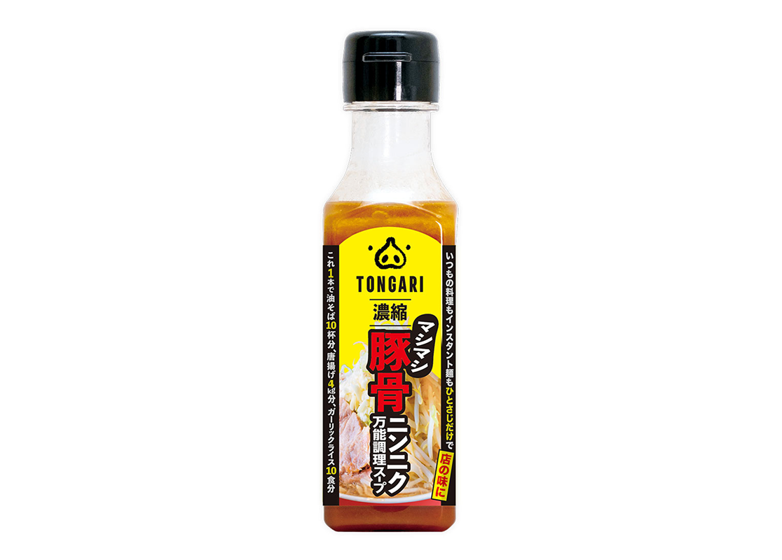 濃縮マシマシ豚骨ニンニク万能調理スープ「TONGARI」